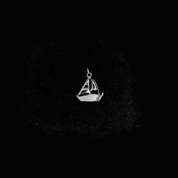 Handmade Silver Necklace Sailing Boat