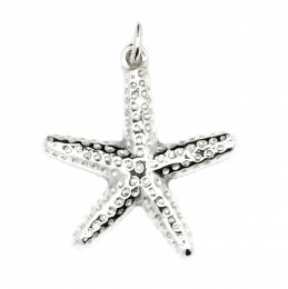 Handmade Silver Necklace Starfish